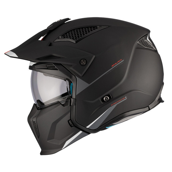 MT Helmets MT Streetfighter SV S Solid A1 Matt Black